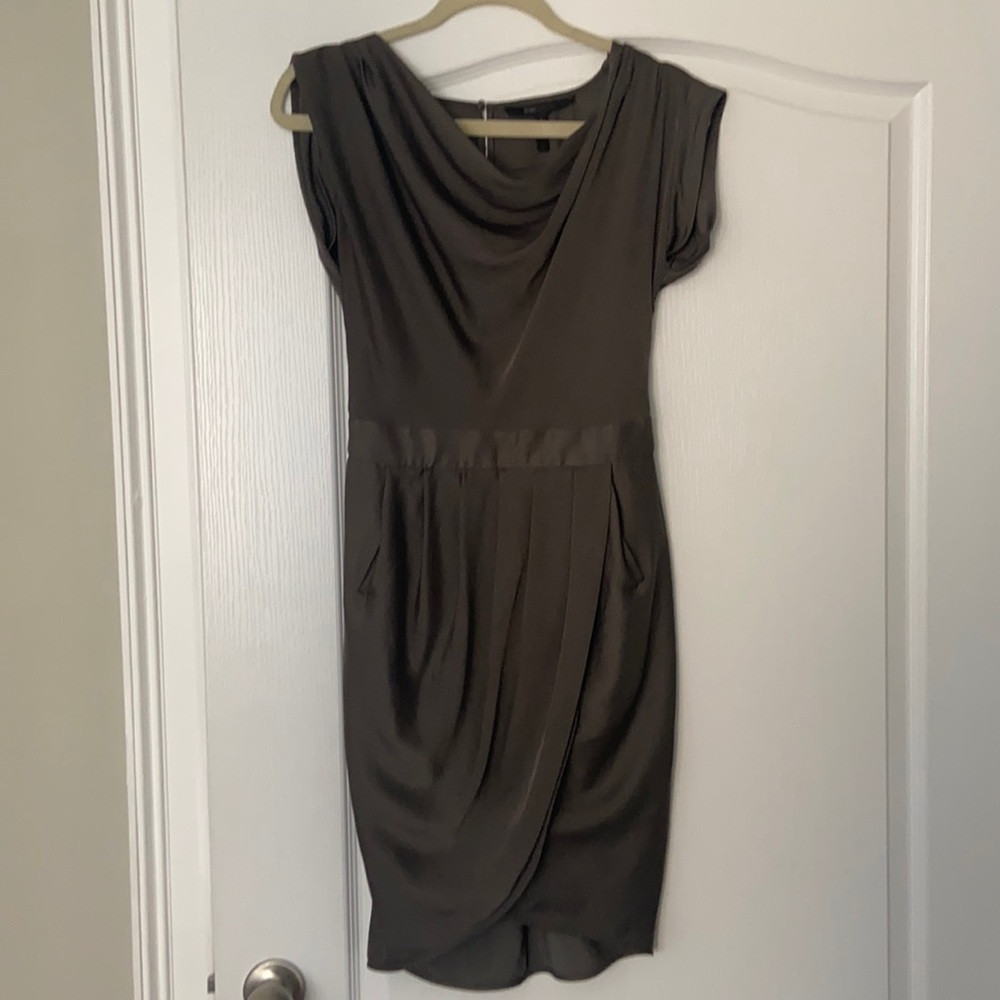 Gorgeous metallic dress by BCBG xs